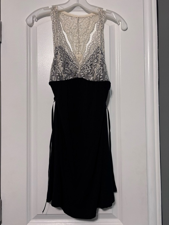 Adore Me Other - Adore Me Black and Ivory Lace Bodice Nightie Dress Size Large